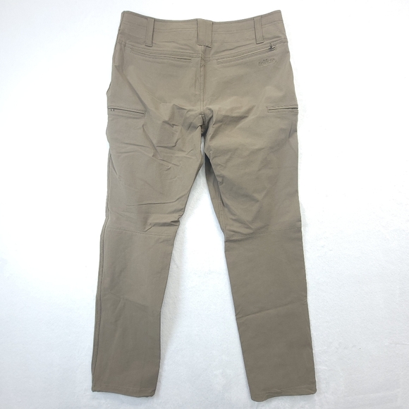 Kuhl Resistor Tapered Chino Pants Khaki Mens Size 32x30(32x28) StretchX Fabric - Picture 3 of 12